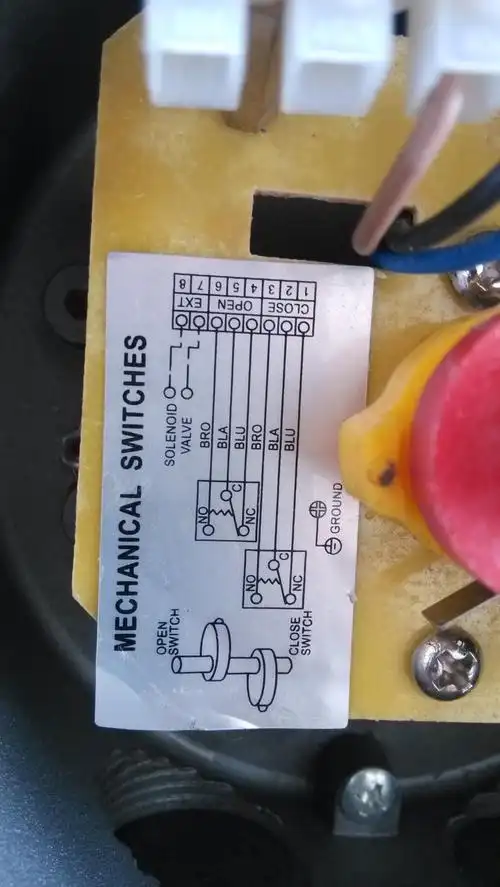 电磁气动阀的接线问题