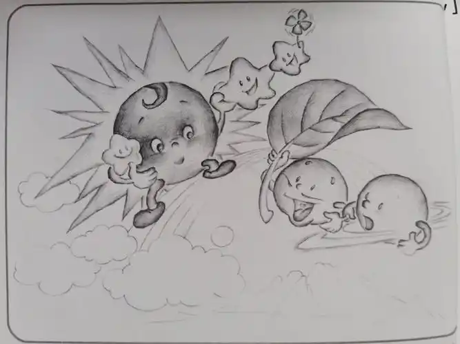 儿童创意素描教学