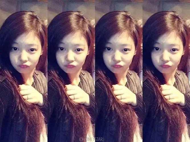 惊了jennie出道前在韩国的旧照