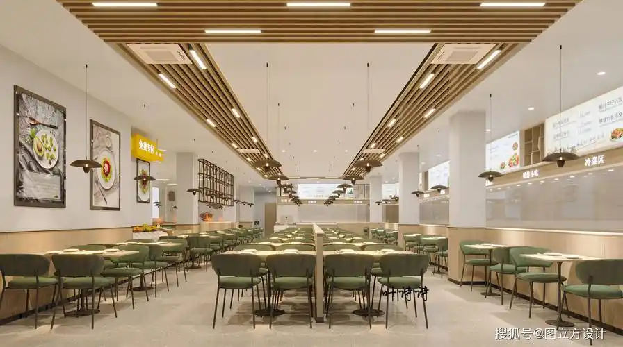 美食天堂,自助餐厅装修效果图展现无限魅力