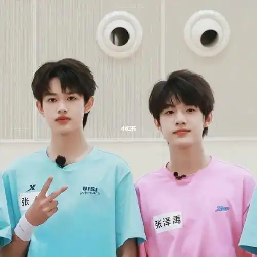 我们不是一队,但我们是一对#张泽禹  #张极  #极禹  #tf家族三代
