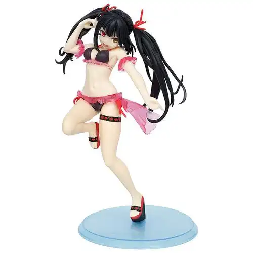 美少女手办约会大作战泳衣时崎狂三泳装狂三景品手办模型摆件