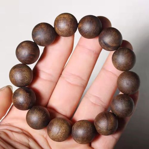 一北 白奇楠沉香手串 男天然保真老料佛珠越南芽庄沉水级14/16/18