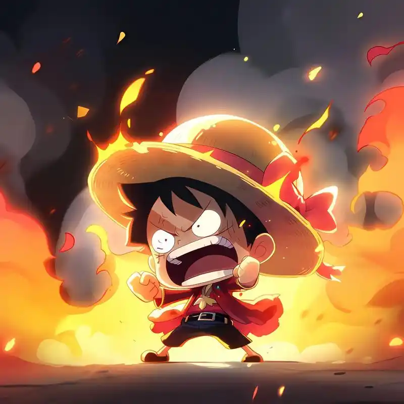 q版路飞 有你想要的头像么97.#路飞 #海贼王 #草帽海贼 - 抖音