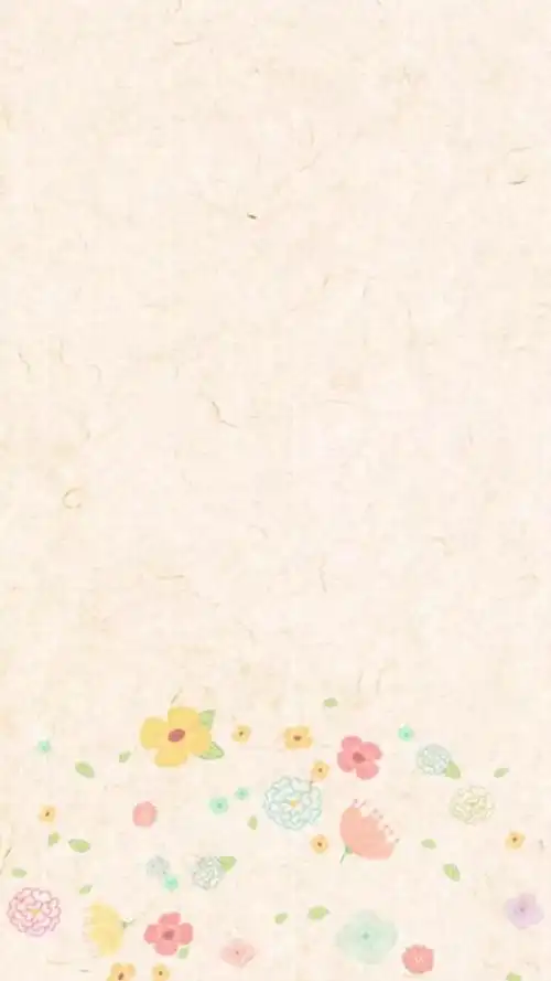 小碎花 素雅 清新 文艺 唯美 聊天背景