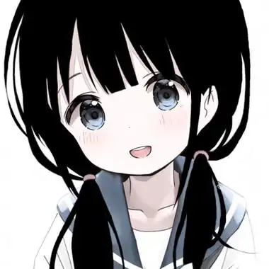 颜值好看漫画女生头像长发可爱