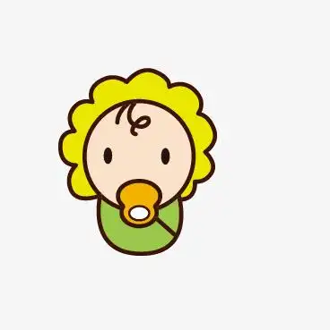 卡通婴儿