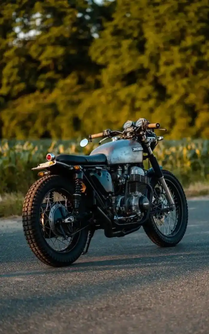 本田cb750高清壁纸.最受全球机车发烧友喜爱的cafera - 抖音