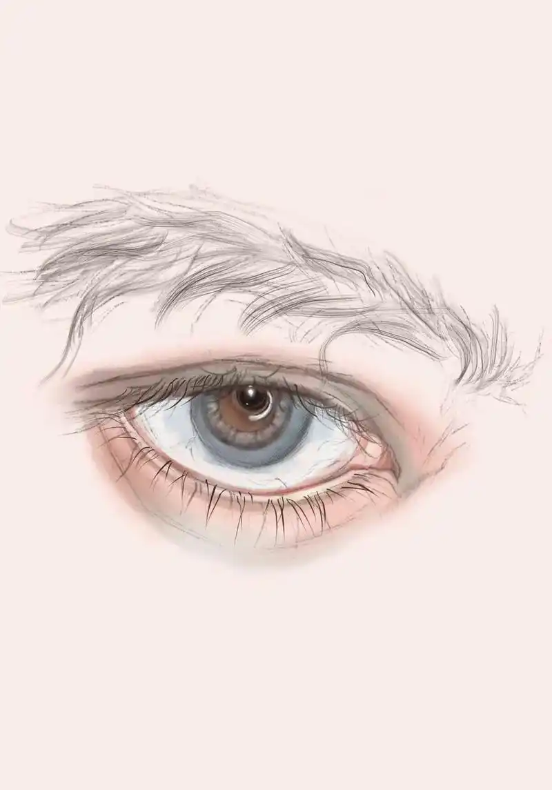 抖音图文来了 #手绘 #零基础学画画 #画渣日常 #眼睛里 - 抖音
