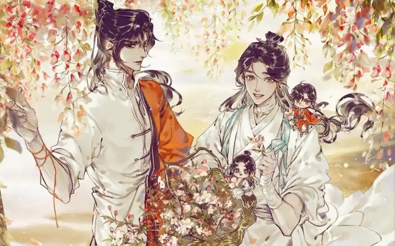 游访一下天官赐福中花怜两人重逢的名景殿下发发收下我的份子钱