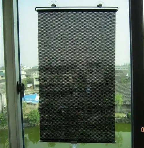 拉卷阳台遮阳帘厨房卷帘20182018防嗮伸缩式庶阳卧室遮挡门窗家用