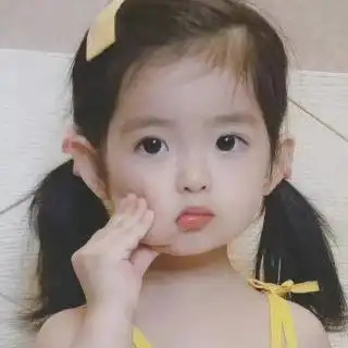 可爱小女孩捏脸头像