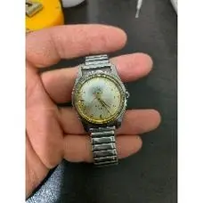 老款瑞士手表certina雪铁纳晃动走字