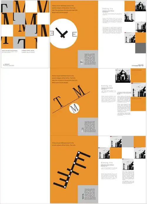 平面广告设计 创意排版