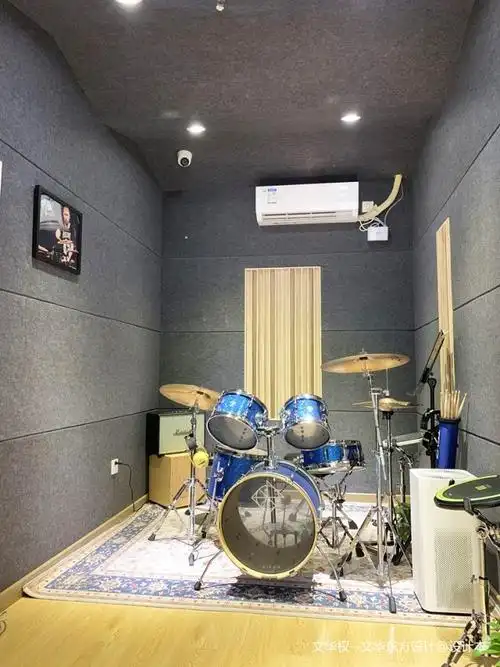 教育机构78平米装修案例_效果图 - 文华权-洛徳架子鼓培训翡翠店