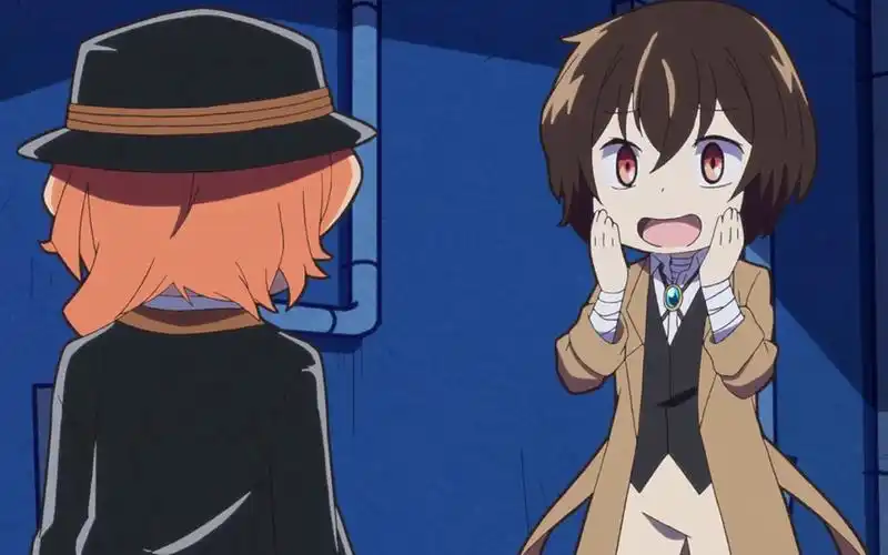 文豪野犬汪第5话太宰中也14岁中二病等