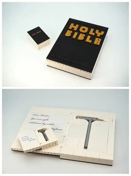 原创乐高moc致敬经典肖申克的救赎