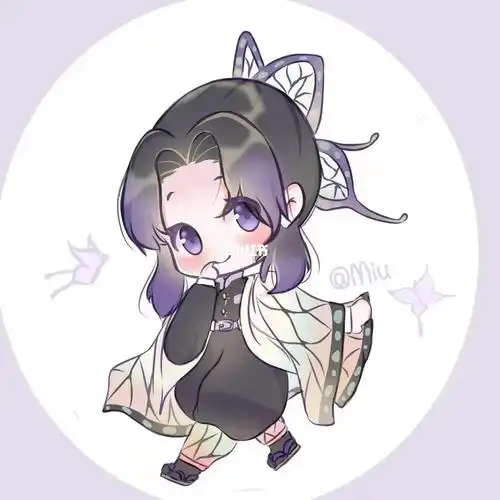 指绘  #白菜约稿  #q版  #q版约好 #鬼灭之刃 #摸鱼 #蝴蝶忍