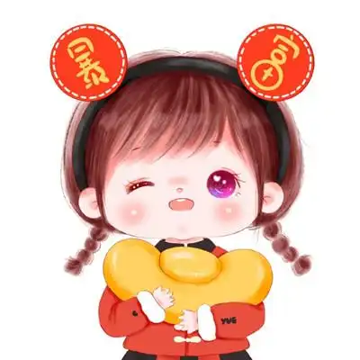 2021国潮萌娃新春卡通头像