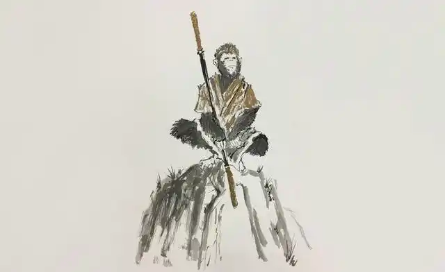 蝙蝠侠,金刚狼,忍者神龟,快来看看他们的水墨画版本