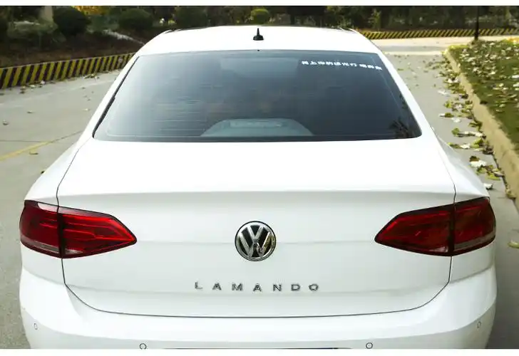 大众凌渡英文字母贴尾标lamando车标个性改装装饰 后尾字母贴 凌渡