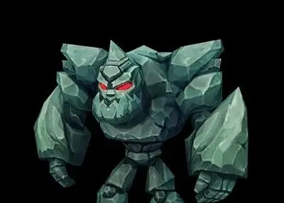 巨石人 石头人 巨人 内有max文件