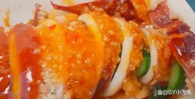 台湾爆浆脆皮鱿鱼是夜市中的美味