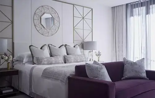 高级灰与紫色的组合 绝对是女性朋友们的最爱 带有贵族腔调的紫遇上