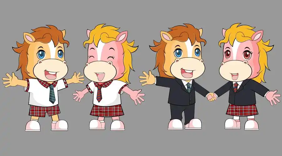 武汉腾骏幼儿园,吉祥物设计-卡通形象设计-猪八戒网