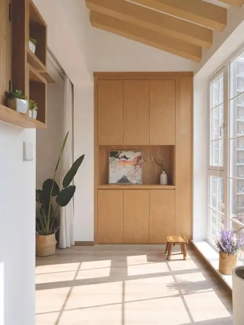 装修效果图  #原木风  #日式原木风  #极简  #原木色系  ##装修案例