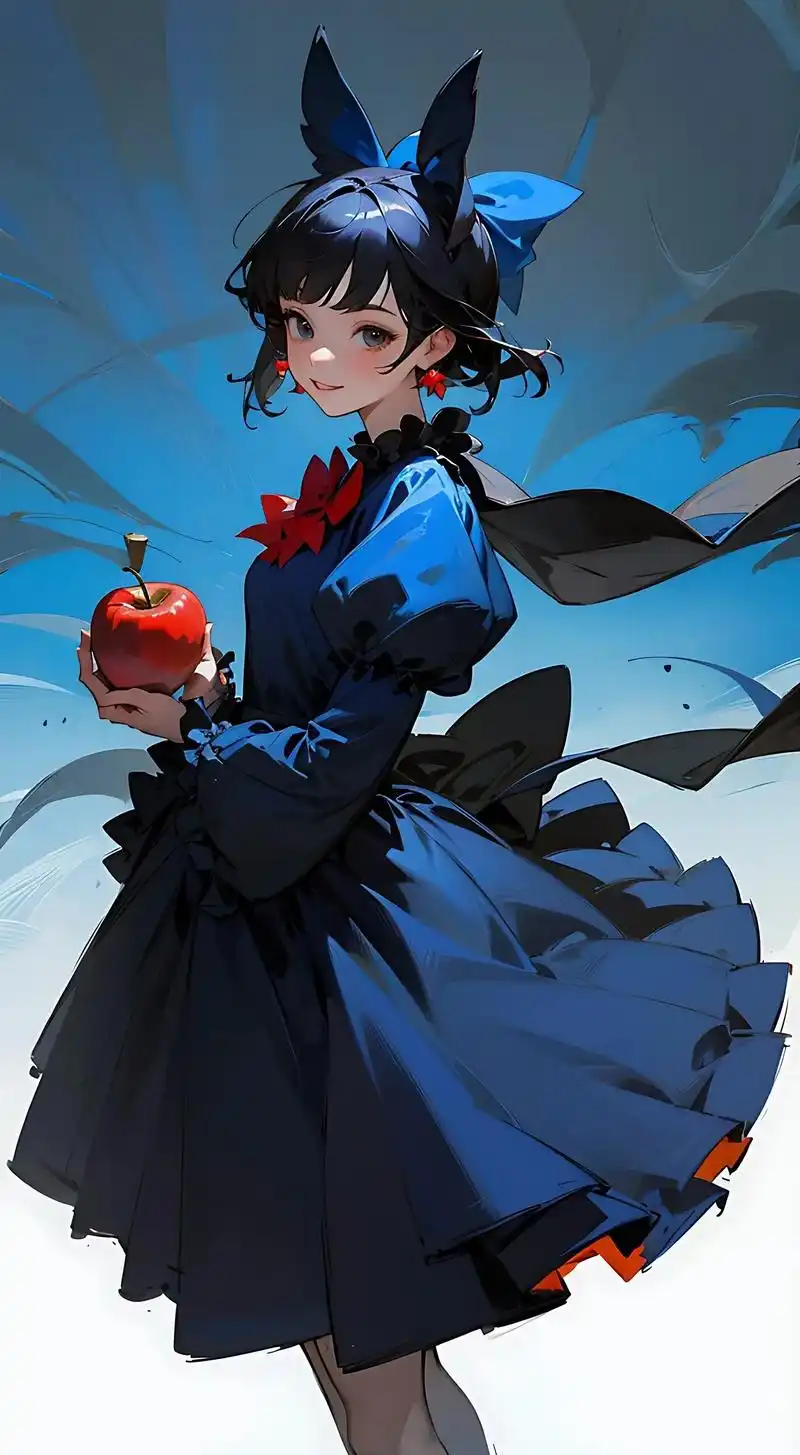 要吃个苹果吗?一看就是狠角色,,腹黑萝莉#动漫少女 #二次元 - 抖音