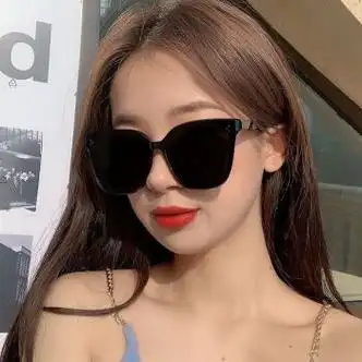 龙小幺墨镜女款酷眼镜ins高颜值炸街高级感拍照专用圆脸大脸显瘦网红