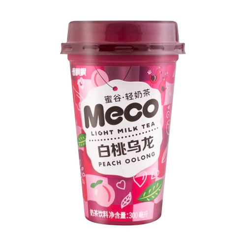 香飘飘meco蜜谷轻奶茶白桃乌龙300ml晒单