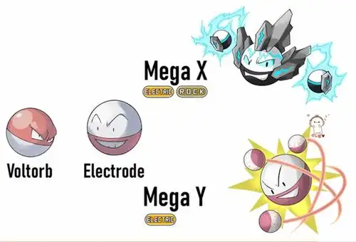 网友自制宝可梦mage状态,顽皮弹自带三个精灵球,巨钳蟹成岩石蟹