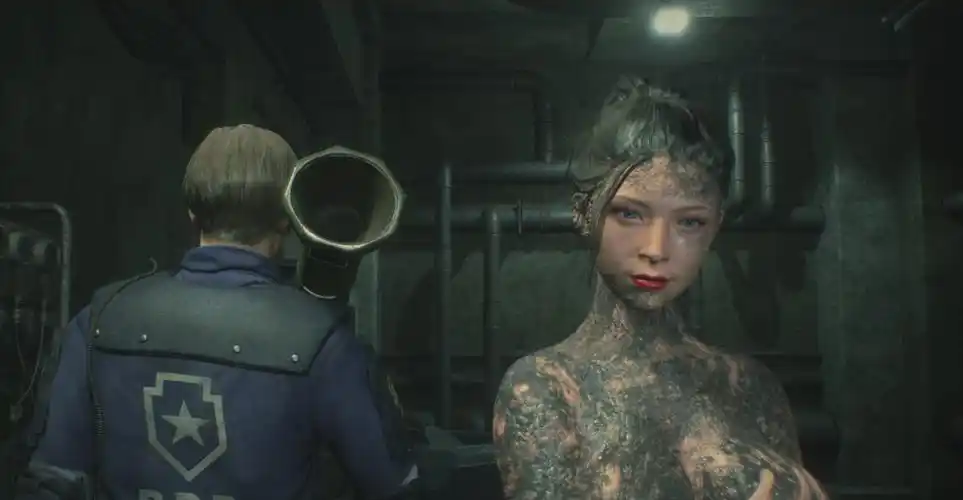 生化危机2重制版克莱尔艾达清凉浑身污泥mod