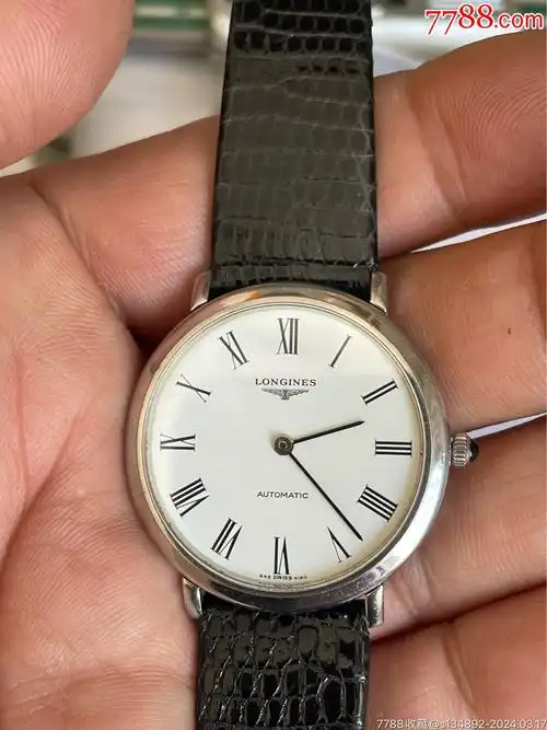 com)>首页>拍卖>手表/腕表>近新品瑞士产浪琴全自动男机械表_价格85元