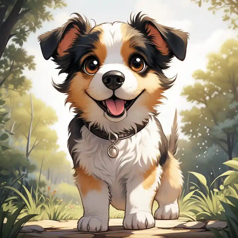 98卡通狗狗头像,可爱到犯规96 今天给大家分享一组卡通狗狗头像