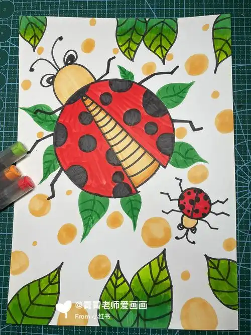 中班大班七星瓢虫