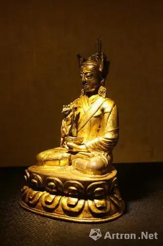 莲花生大师佛像元代佛像文化精品