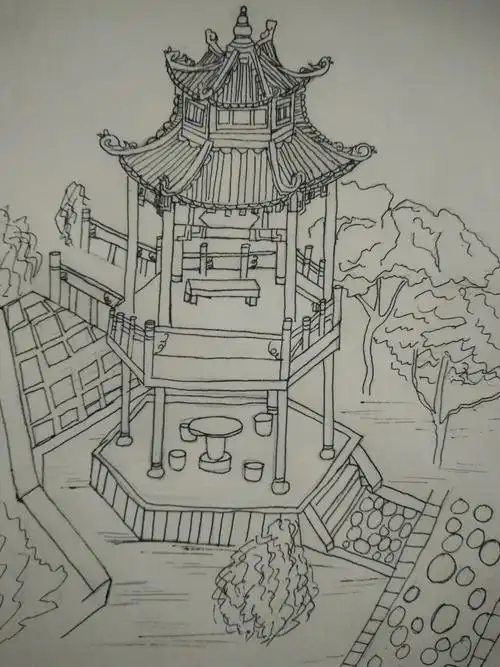 铜川市二中八年级学生手绘作品展