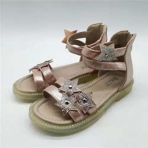 凉鞋belle百丽童鞋新款儿童2020年女童时装专柜凉鞋