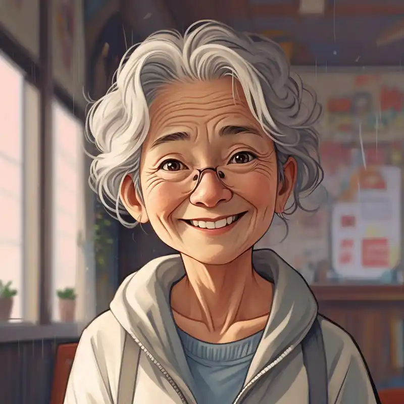 老奶奶头像😊慈祥的微笑,暖到心底