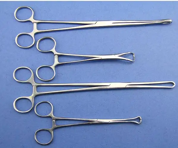 持针器钳子弯直止血钳医生用血管钳帕巾钳宫颈钳卵圆钳手术器械ab 持