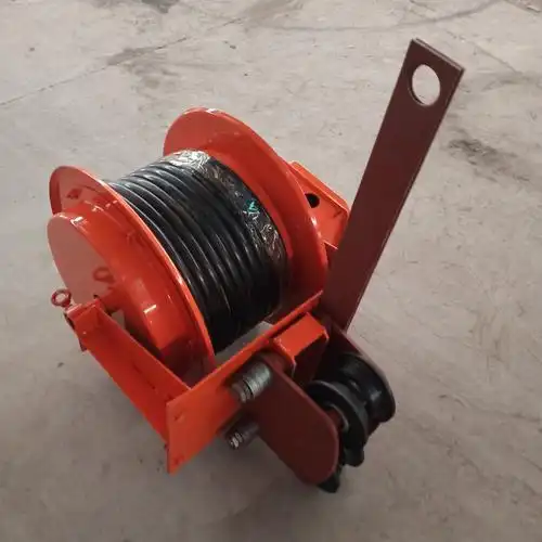 弹簧式电缆卷筒 电磁吸盘配套卷线盘