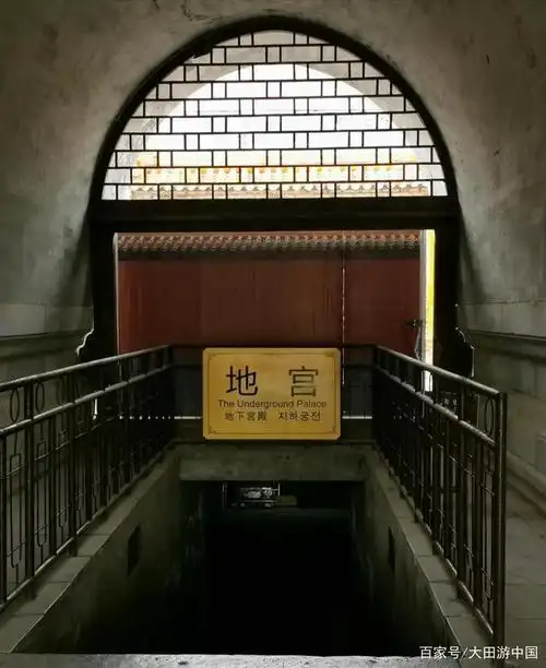 崇陵地宫的入口