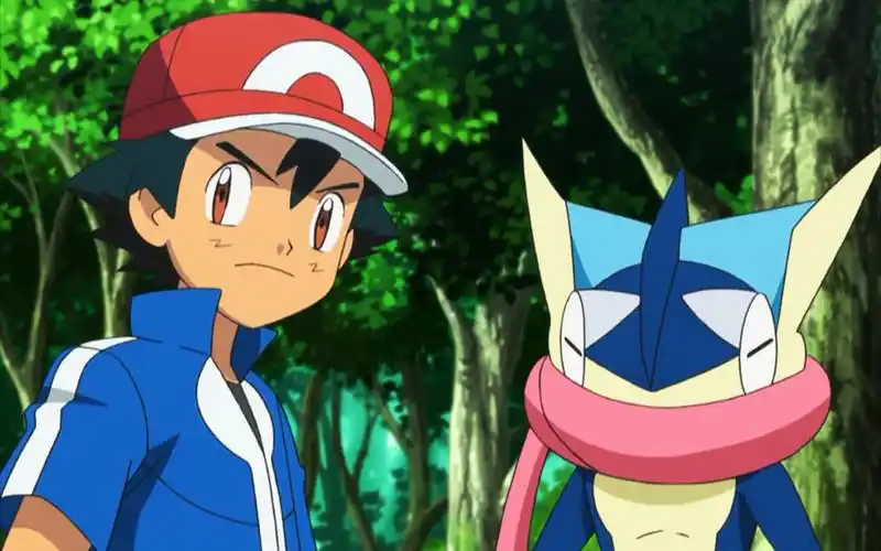 精灵宝可梦xyz小智版甲贺忍蛙战各路mega进化