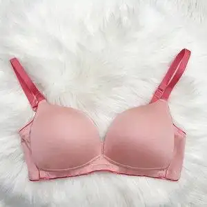 真丝女士胸罩无钢圈聚拢薄款图片