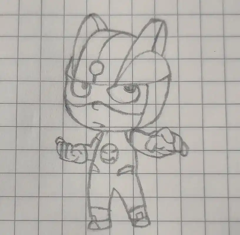 临摹 #画画 #手绘 #小心超人#5 画歪也不是一次两次了 - 抖音