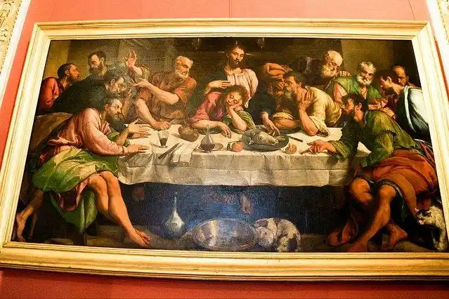 最后的晚餐(你们看出谁是犹大了么~~)