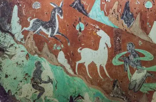 敦煌壁画九色鹿的故事